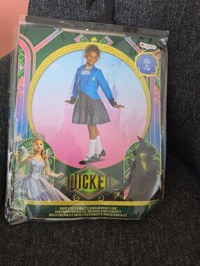 NIP Disguise Girls Size M(7-8) Wicked Shiz University Halloween Costume Dress